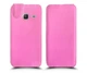 Чохол-фліп Caseshop для Samsung Galaxy J1 mini J105H із натуральної шкіри рожевий - зображення 1