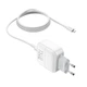 Мережевий зарядний пристрій BOROFONE BA46A Premium PD + QC3.0 (Type-C to Lightning) 18W White (6931474727367) - изображение 1