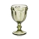 Набор бокалов для вина из цветного стекла Glassware 6 шт 300 мл Изумрудный (Бабочка) 1730В - изображение 1