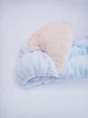 Повязка для макияжа с ушками котика, голубая - изображение 3