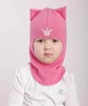 Шапка-шлем детский для девочки Beezy весна - осень 1750-02-22 Кошка р. 3 (54-56 см) - изображение 1