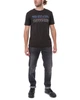 Футболка чоловіча TRUSSARDI JEANS (52T00277-1T001675-E295/19-20) Чорний M - изображение 2