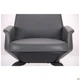 Кресло Absolute Grey/Black 780*800*730 Сталь/Кожа комбинированная, цвет Серый AMF - зображення 12