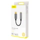 Adapter AUX Baseus L54 Type-C do 3.5 mm Grey (CATL54-0G) - obraz 5