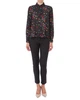 Блуза жіноча TRUSSARDI JEANS (56C00127-1T001505-K504/8-92) Чорний 42 - изображение 2