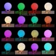Ночник Светильник настольный 3D Moon Light Lamp Луна на пульте и сенсорное управление 15 см с аккумулятором 16 цветов (D-2019091080) - изображение 3