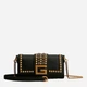 Сумка кросс-боди женская Guess Bling Mini Crossbody Flap HWVB7984780-BLA Черная (8000702444215) - изображение 1
