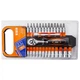 Набор инструмента Miol 1/4" 28 ед. на планке (58-157) - изображение 4