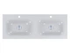 Раковина MIRAGGIO Jessel 1200D с 2-мя чашами - изображение 5