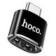 Перехідник OTG Hoco UA5 USB - Type-C Black - изображение 1