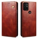 Чехол-книжка с кармашками UniCase Leather Wallet для Motorola Moto G10 / Moto G20 / Moto G30 - Brown - изображение 1