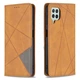 Чохол UniCase Geometric Pattern для Samsung Galaxy A22 (A225) / M22 (M225) - Brown - зображення 2