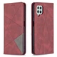 Чохол UniCase Geometric Pattern для Samsung Galaxy A22 (A225) / M22 (M225) - Red - зображення 2