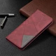 Чохол UniCase Geometric Pattern для Samsung Galaxy A22 (A225) / M22 (M225) - Red - зображення 5