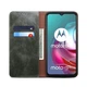 Захисний чохол UniCase Leather Wallet для Motorola Moto G10 / Moto G20 / Moto G30 - Green - зображення 5