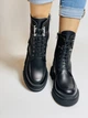 Зимние женские ботинки Evromoda 37 Чёрные 2727 - изображение 9