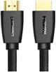Кабель UGREEN HD118 HDMI 2.0 (AM/AM) High-End Cable Nylon Braid 1.5m Black (40409) - изображение 3