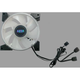 Кулер для корпуса Azza 1 X PRISMA DIGITAL RGB FAN 140mm (FFAZ-14DRGB-011) - изображение 4