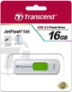 USB Flash Transcend JetFlash 530 16Gb White - изображение 1