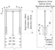 Пантограф GTV 830х115 стальной белый - изображение 4
