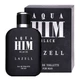 Туалетна вода чоловіча Lazell Aqua Him Black 100мл Аква Хім Блек Лазел - зображення 1