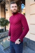 Светр чоловічий, колір бордовий розмір XXL 161R602 - изображение 3