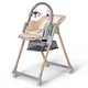 Стульчик для кормления 2в1 Kinderkraft LASTREE Wood Beige - изображение 1