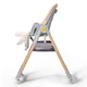 Стульчик для кормления 2в1 Kinderkraft LASTREE Wood Beige - изображение 7