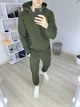 Спортивний костюм чоловічий в кольорі хакі Весняний сезон Осінній База Тур XS - зображення 4