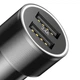 Автомобільний зарядний пристрій Baseus Small Screw 3.4 A Dual-USB Car Charger Black (CAXLD-C01) - зображення 5
