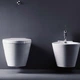 Биде подвесное Duravit Starck1 57.5х41 см, цвет белый (0274150000) - изображение 3