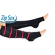 Лікувальні компресійні гольфи від варикозу L-XL Zip Sox зі змійкою чорні - зображення 2