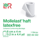 Бинт самофіксуючий Mollelast® haft latex free 8 см х 4 м - зображення 3