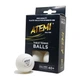 Мячи для настольного тенниса ATEMI 3* 6 шт 40+ Белые (00043045) - изображение 1
