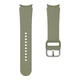 Ремешок для Samsung Galaxy Watch 4 Classic 46mm - хаки / ширина крепления 20мм / силикон / размер L / Watchbands OneLine (WB00S4GALAXYONELINE8CLASSIC446) - изображение 2