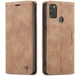 Чехол книжка с магнитом CaseMe на Samsung Galaxy M30s M307 Brown (14075-30) - изображение 1