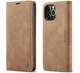Чохол книжка з магнітом CaseMe на iPhone 12 Pro Brown (20827-30) - зображення 1