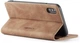 Чехол книжка с магнитом CaseMe на iPhone X / XS Light Brown (16738-45) - изображение 3