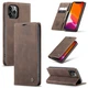 Чохол книжка з магнітом CaseMe на iPhone 12 Pro Dark Brown (20827-05) - зображення 2