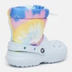 Жіночі гумові чоботи низькі Crocs Classic Lined Neo Puff Tie Dye Boot 207328-4JQ 38-39 (M6W8) 24 см Mineral Blue (191448822733) - зображення 4