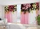 3D - Фото Штори і тюль PHOTODECOR "Ламбрекени квітковий мікс" 1 кв.м - зображення 2