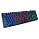 Дротова ігрова USB клавіатура ZORNWEE ZE-510 c RGB підсвічуванням Black (ZE-510) - зображення 1