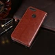 Чехол Idewei для Huawei P Smart 2018 / FIG-LX1 / FIG-LA1 книжка кожа PU с визитницей коричневый - изображение 2