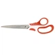 Ножиці Axent Shell, 21 cm, white and red (6305-06-A) - зображення 1