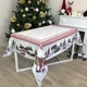 Скатерть новогодняя на стол гобеленовая Snowfall 135х300 см (4823093433434) - изображение 1