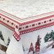 Скатерть новогодняя на стол гобеленовая Snowfall 135х300 см (4823093433434) - изображение 3