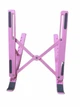 Подставка для ноутбука Easy Work DT складная портативная до 15.6" Розовая 7 уровней углов наклона - изображение 1
