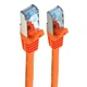 Патч-корд Electronical S / FTP cat.6A RJ45 1м мідь помаранчевий PC005-C6A-100OR - зображення 2