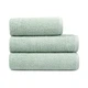 Полотенце Iris Home Отель - Smoke green 70*140 440 г/м2 - изображение 2