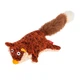 Іграшка для собак GiGwi Plush Лисиця з пищалкою, текстиль, 9 см (75043) - зображення 1
